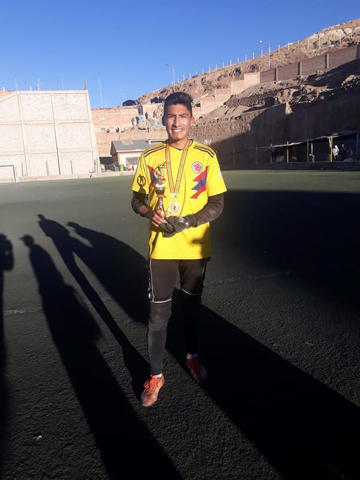 Chistopher Montalvo, de San Lorenzo, tuvo la portería menos vencida del torneo.