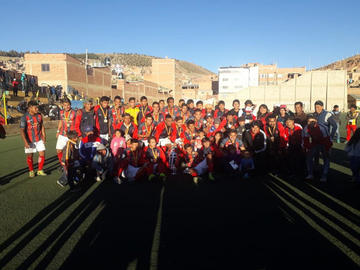 El plantel completo de Stormers San Lorenzo.