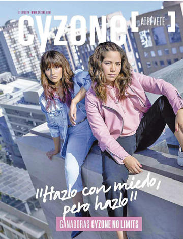 Potosina está en la tapa de revista de moda Cyzone