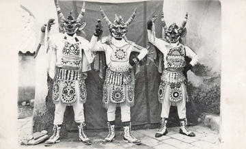 Mario Mamani, Balcazar Rojas y Basilio Nina.