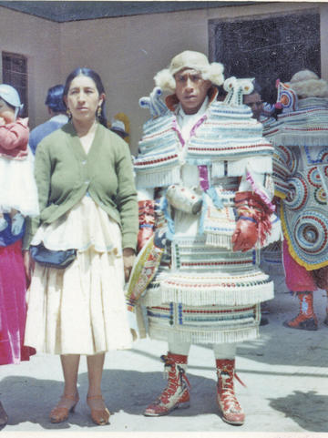 Honoria Oquendo y Basilio Nina en 1962.