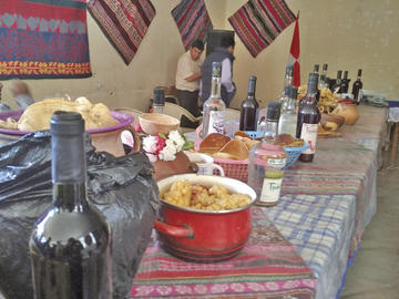 Parte de la oferta gastronómica de la zona.