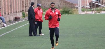 El jugador colombiano Harold Reina
