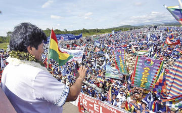 MAS convoca a segunda concentración para el 2 de agosto en Santa Cruz
