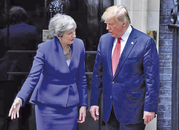 Trump y May pactan para evitar que Irán obtenga bomba nuclear