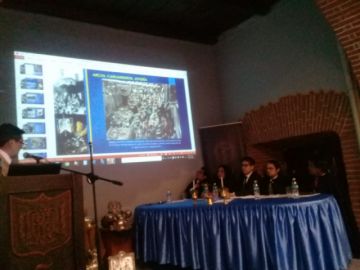 El desarrollo de la exposición.