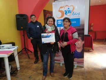 Los participantes recibieron certificados tras las tres jornadas de charlas.