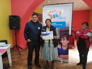 Los participantes recibieron certificados tras las tres jornadas de charlas.