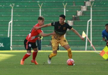 El partido disputado en Santa Cruz.