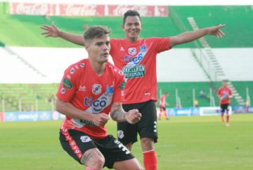 El partido disputado en Santa Cruz.