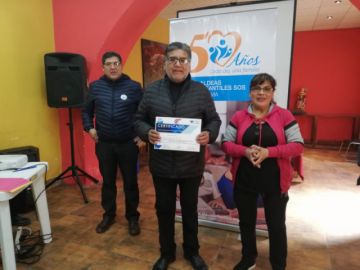 Los participantes recibieron certificados tras las tres jornadas de charlas.