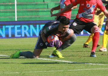 El partido disputado en Santa Cruz.