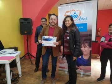 Los participantes recibieron certificados tras las tres jornadas de charlas.