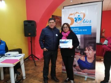 Los participantes recibieron certificados tras las tres jornadas de charlas.