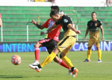 El partido disputado en Santa Cruz.