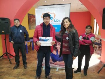 Los participantes recibieron certificados tras las tres jornadas de charlas.