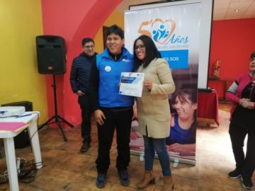 Los participantes recibieron certificados tras las tres jornadas de charlas.