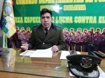 Choque asume la dirección de la Felcc