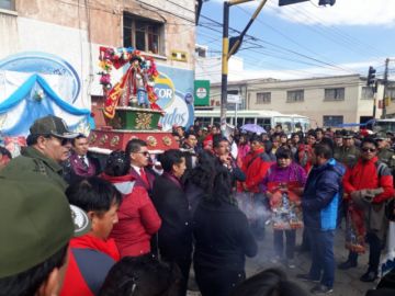 Ya está en Potosí.