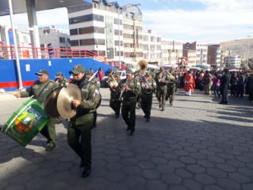 Ya está en Potosí.