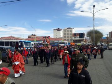 Ya está en Potosí.