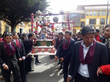 Ya está en Potosí.