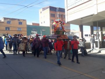 Ya está en Potosí.