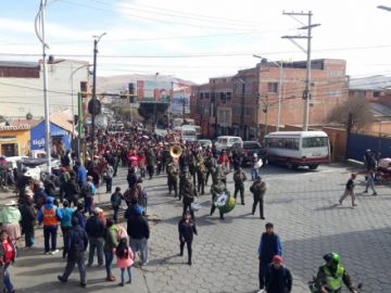 Ya está en Potosí.