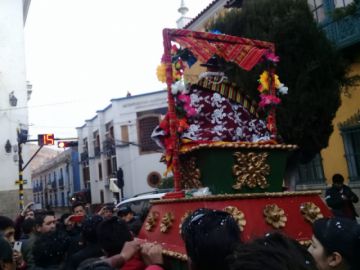 Con rumbo a la catedral.
