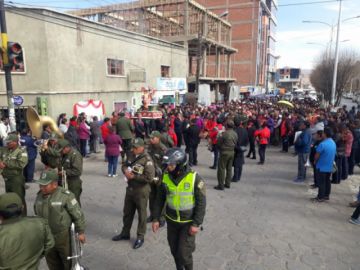 Ya está en Potosí.