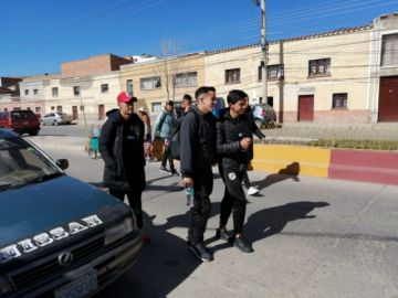 Los jugadores se retiran.