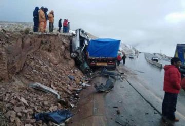 El accidente ocurrió por la mañana.