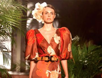 Diseños tradicionales abren desfile en Bogotá