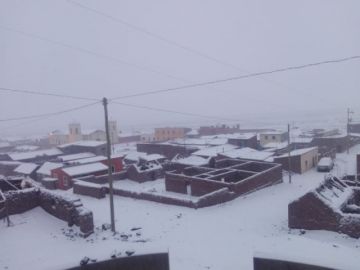 La nieve en las regiones.