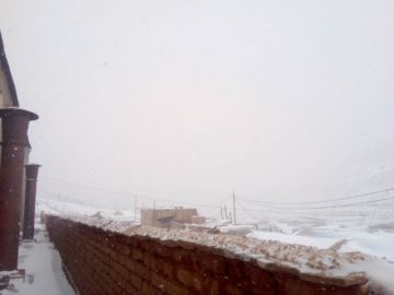 La nieve en las regiones.