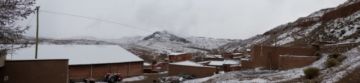 La nieve en las regiones.