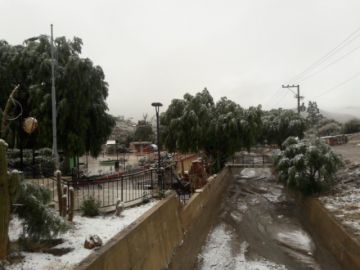 La nieve en las regiones.