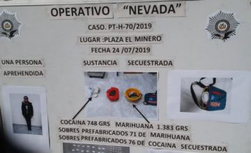 Cae un "dealer" con sobres de droga