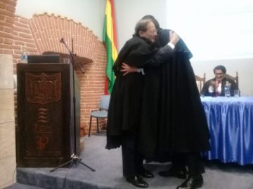 El acto se realizó en la Casa de Moneda.