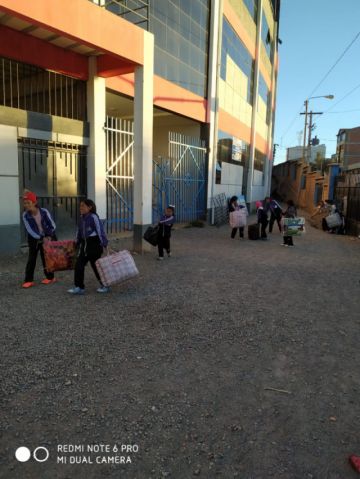 Los competidores representan a sus distritos. DDE
