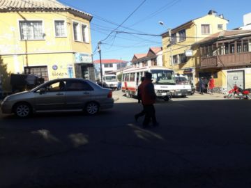 Hay circulación de motorizados.