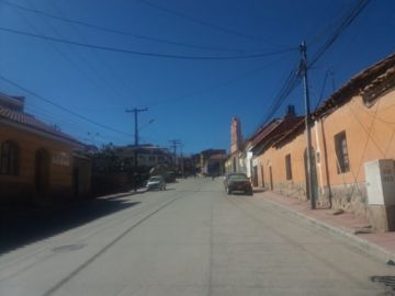 La zona alta está desierta. 