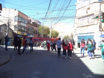 El sindicato Sepsa está en su punto de bloqueo.