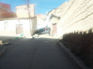 La zona alta está desierta. 