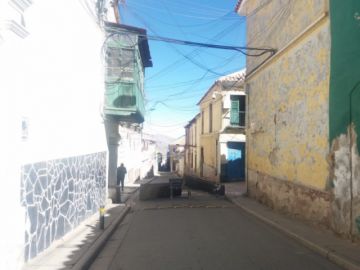 La zona alta está desierta. 