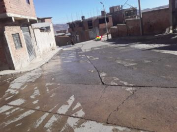 Las fotos muestran las filtraciones.