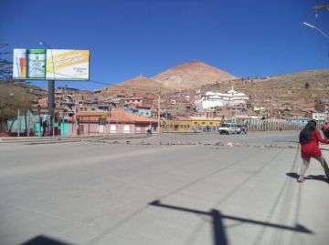 La avenida Tinku y cercanías fueron bloqueadas recién hoy.