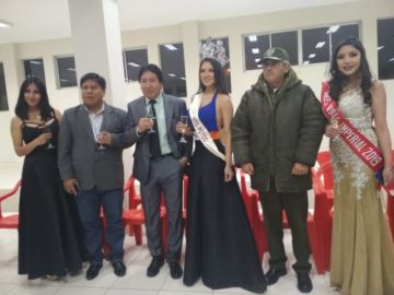 Con Miss Potosí, Pamela Caviedes