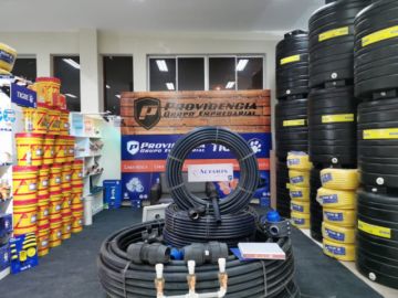 Grupo empresarial Providencia, productos para plomería, electricidad, agua potable, riego y alcantarillado.