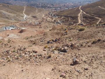 El lugar donde fueron encontrados los cuerpos.